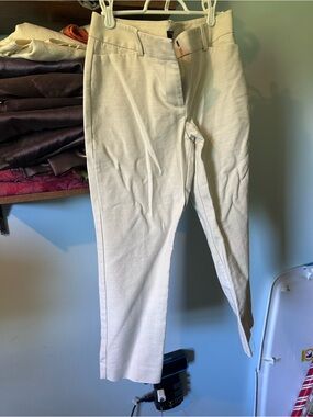 Ann Taylor Linen Crop  Pants